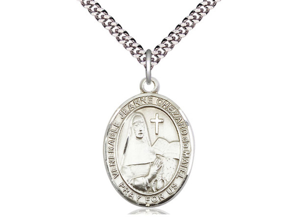 St. Jeanne Chezard de Matel - Oval Patron Series St. Jeanne Chezard de Matel - Oval Patron Series