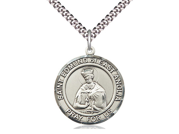 St. Edmund of East Anglia - Round Patron Series St. Edmund of East Anglia - Round Patron Series