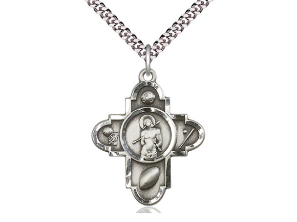5-Way St. Sebastian Medal