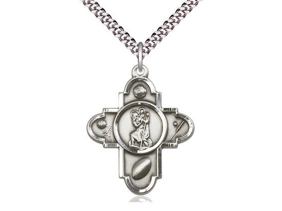 5-Way St. Christopher Medal