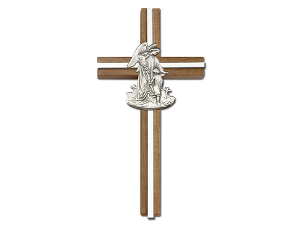 Guardian Angel Wall Cross - 6 Inch