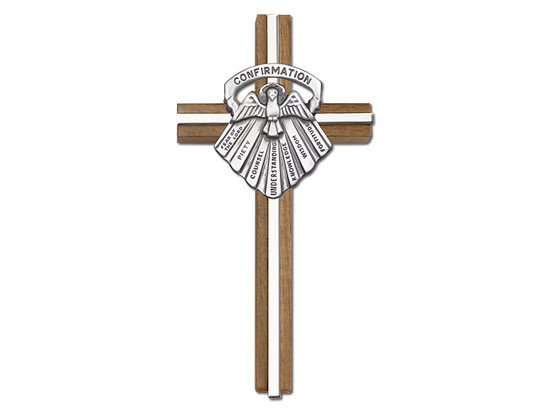 Confirmation Wall Cross - 6 Inch