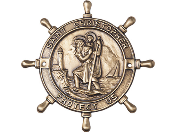 St. Christopher Boat Plaque