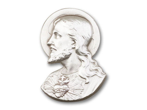 Sacred Heart Visor Clip