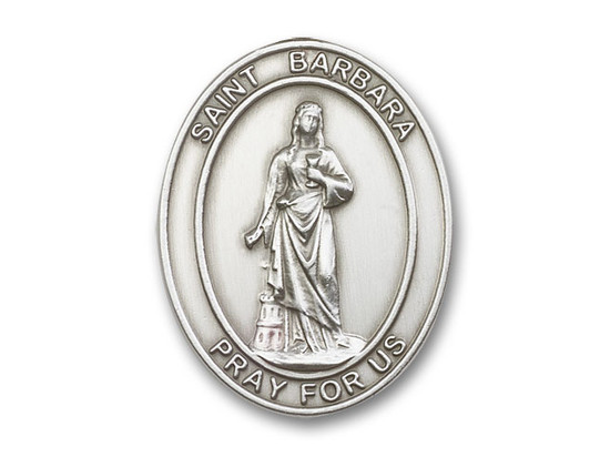 St. Barbara Visor Clip