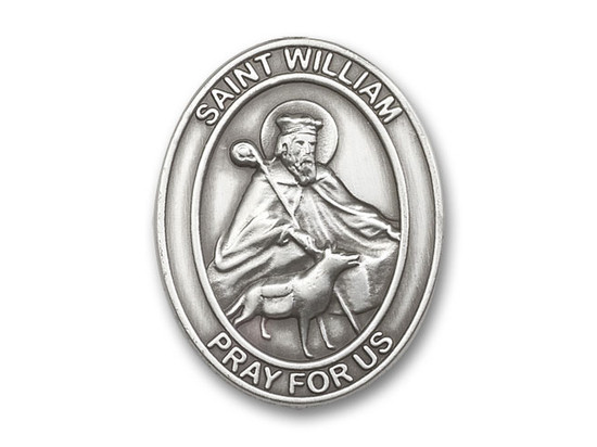 St. William Visor Clip
