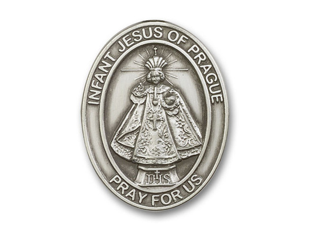 Infant of Prague Visor Clip