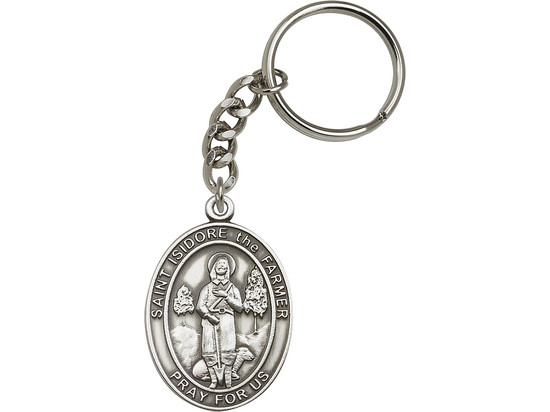 St. Isidore the Farmer Key Chain