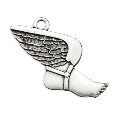 Saint Christopher Sterling Silver Track Athlete Medal - Catholic Online ...