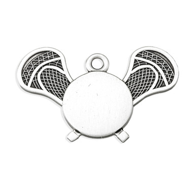 Saint Sebastian Sterling Silver Lacrosse Athlete Medal - Catholic ...