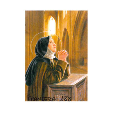 SAINT ALICE CARDED 8x10 PRINT FOR FRAMING - Catholic Online Shopping ...