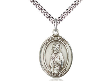St. Alice - Oval Patron Saint Series