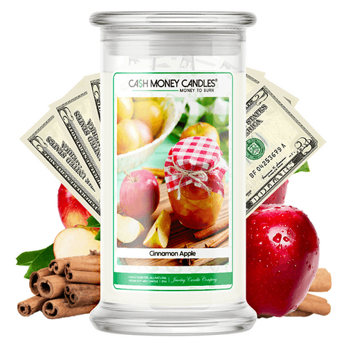 Cinnamon Apple Cash Money Candle