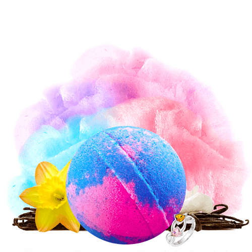 Carnival Cotton Candy Jewelry Bath Bomb