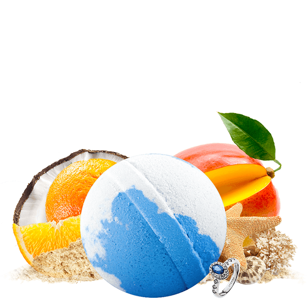 Coco Cabana Jewelry Bath Bomb