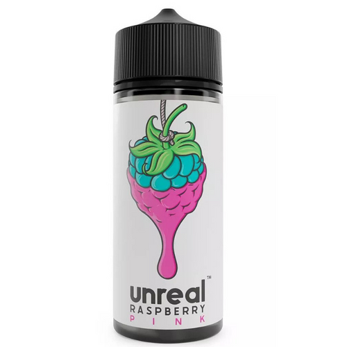 Pink Shortfill E-liquid by Unreal Raspberry 100ml