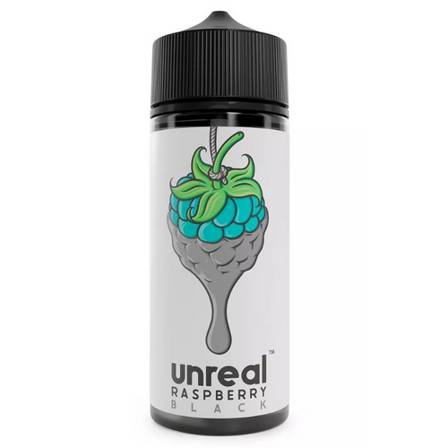 Black Shortfill E-liquid by Unreal Raspberry 100ml