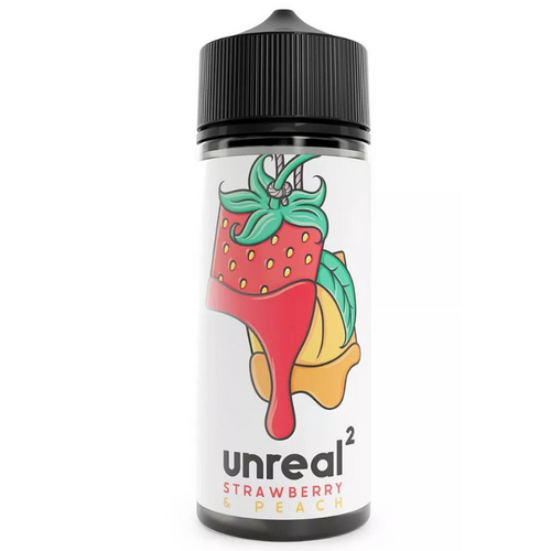 Strawberry & Peach Shortfill E-liquid by Unreal 2 Strawberry & Peach Shortfill E-liquid by Unreal 2