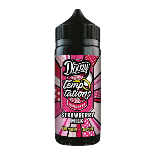 Strawberry Milk by Doozy Temptations Shortfill E-liquid 100ml