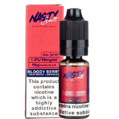 Bloody Berry Nic Salt E-liquid by Nasty Salts