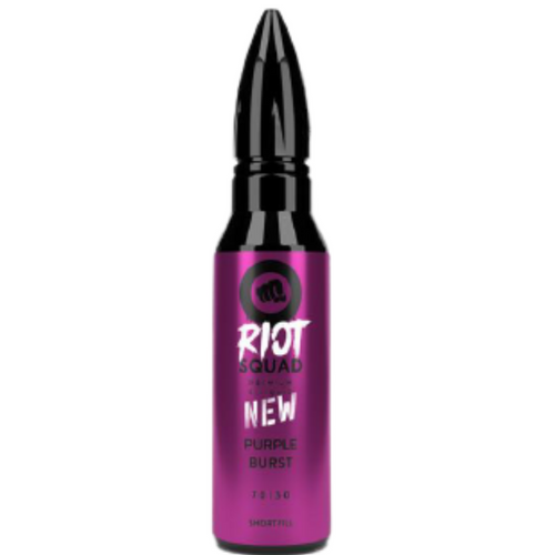 Purple Burst E-liquid by Riot Squad 50ml Shortfill