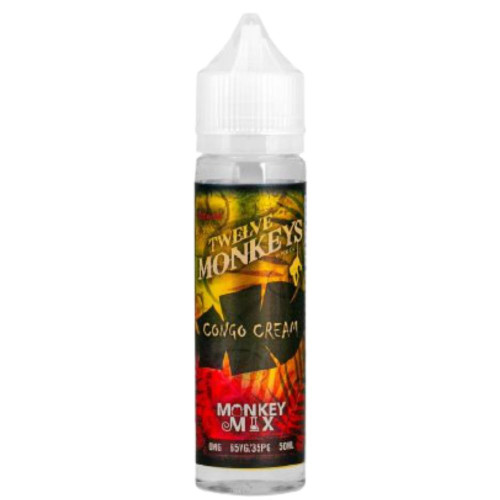 Congo Cream E-liquid by Twelve Monkeys 50ml Short fill