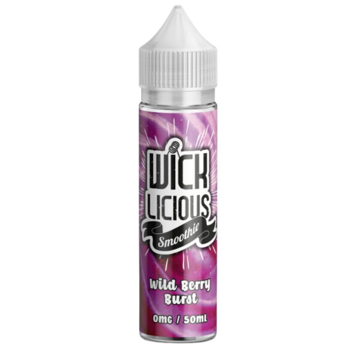 Wild Berry Burst E-liquid by Wicklicious 50ml Short fill