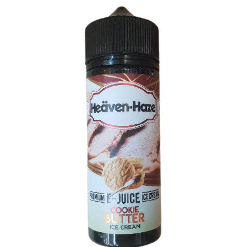 Cookie Butter Ice Cream E-liquid 100ml Shortfill by Heaven Haze