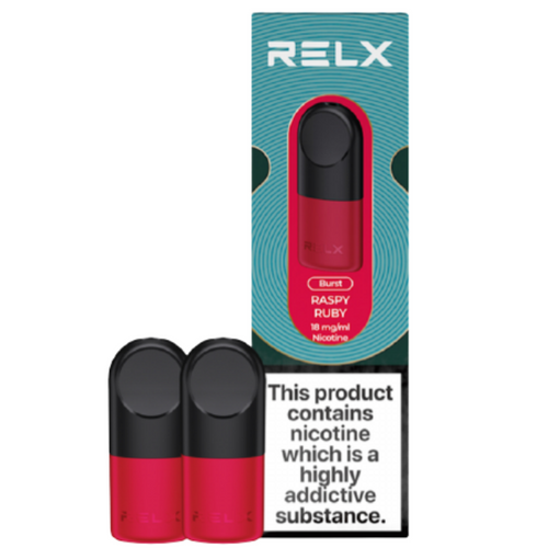 Raspy Ruby Prefilled Pods by Relx