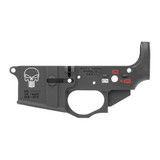 SPIKES TACTICAL ST15 STRIPPED LOWER RECEIVER WITH COLOR FILLED PUNISHER LOGO