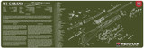 TEKMAT TEK-R36-M1GARAND-OD 36X12 M1 GARAND OLIVE