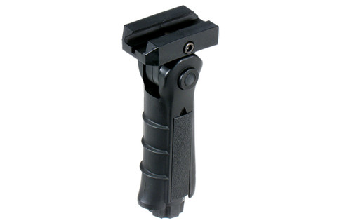 UTG AMBIDEXTROUS 5-POSITION FOLDABLE FOREGRIP (BLACK) (RB-FGRP170B)