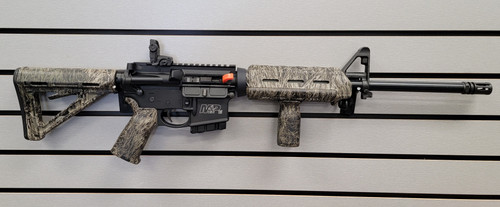 SMITH AND WESSON M&P15 NY SAFE ACT LEGAL WITH HYDRODIPPED MAGPUL FURNITURE 5.56X45MM NATO (GHILLIE)