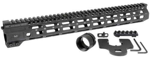MIDWEST Combat Rail One Piece 15" Free Float Handguard M-LOK AR-15/AR9
