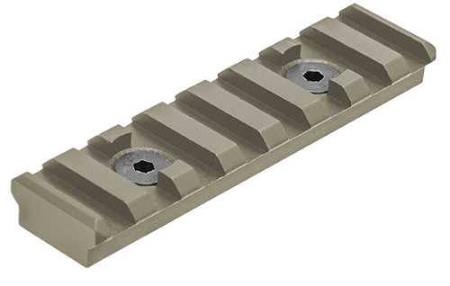UTG PRO ALUMINUM M-LOK 8-SLOT PICATINNY RAIL SECTION (FLAT DARK EARTH)