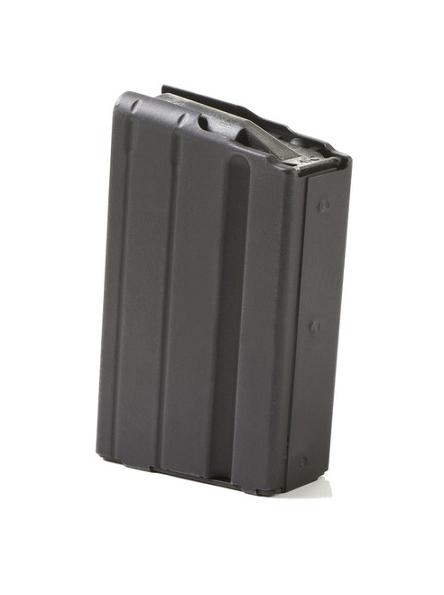 ASC AR-15 6.8 SPC 5 ROUND MAGAZINE WITH STAINLESS STEEL BODY & GRAY ANTI-TILT FOLLOWER