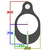 YHM 9384         LOW PRO GAS BLOCK SLOTTED