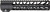 WORKHORSE 9.5" FREE FLOAT RAIL M-LOK RAIL HANDGUARD W/ ASAL LOCK