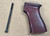 SERBIAN RED AK47/74 WOODEN PISTOL GRIP W/SCREW NOS