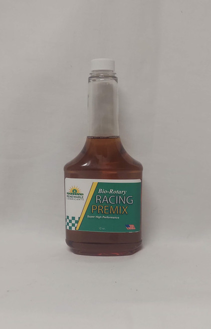 Renewable Lubricants Bio-Rotary Racing Premix (12 oz. Bottle)