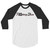 Rotary Bum 3/4 Sleeve Unisex Shirt (black logo)
