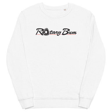 Rotary Bum Unisex sweatshirt (white)