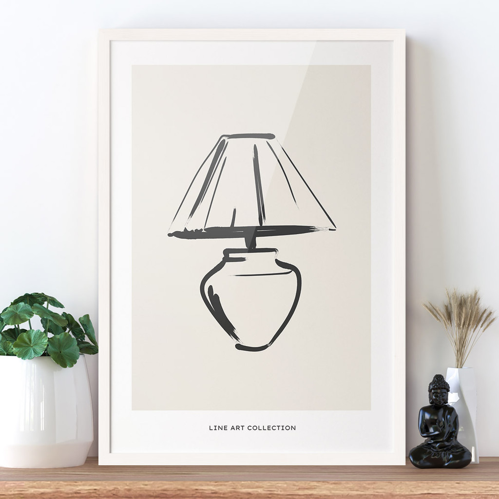 Line Art Collection, Line Table Lamp