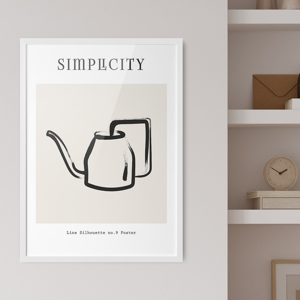 Simplicity, Line Silhouette No. 09