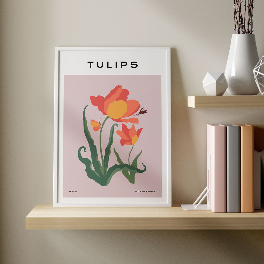 Flower Market, Tulips No. 08