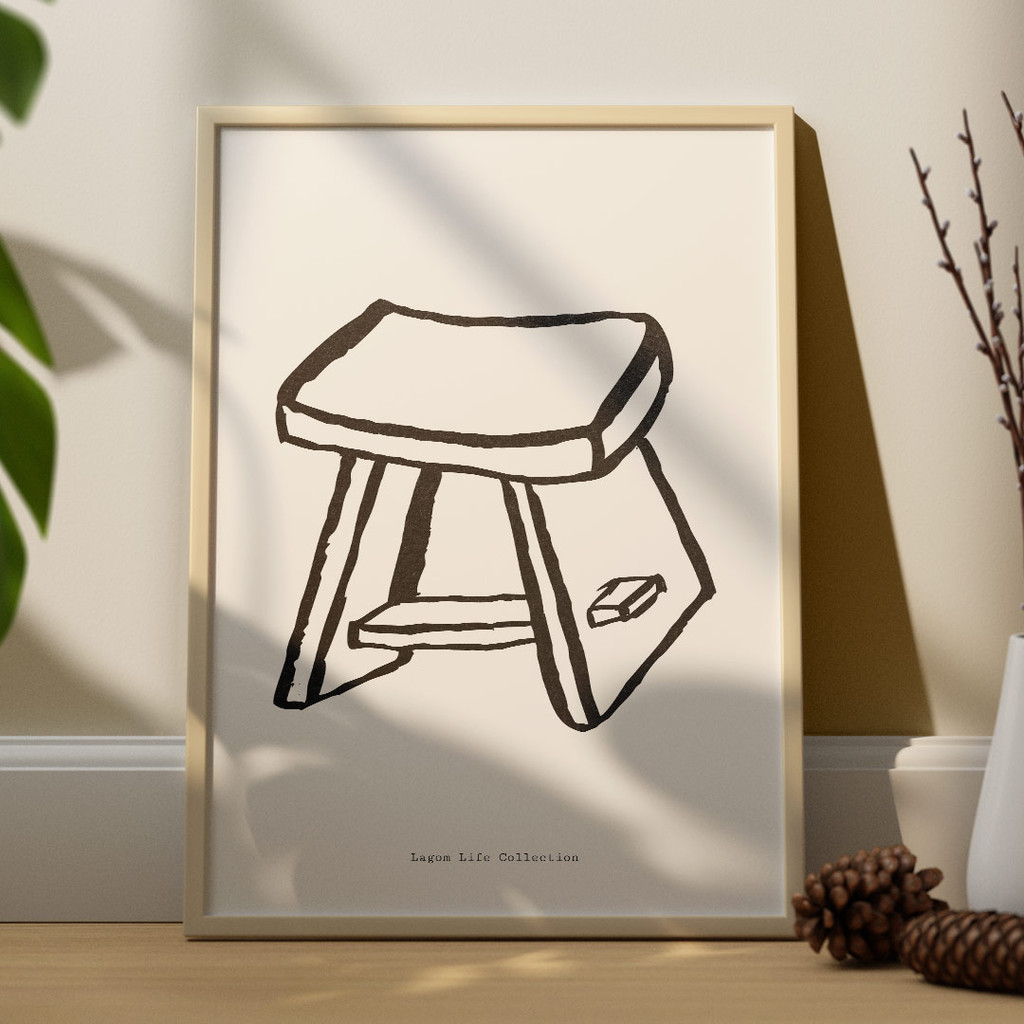 Lagom Life, Modern Stool