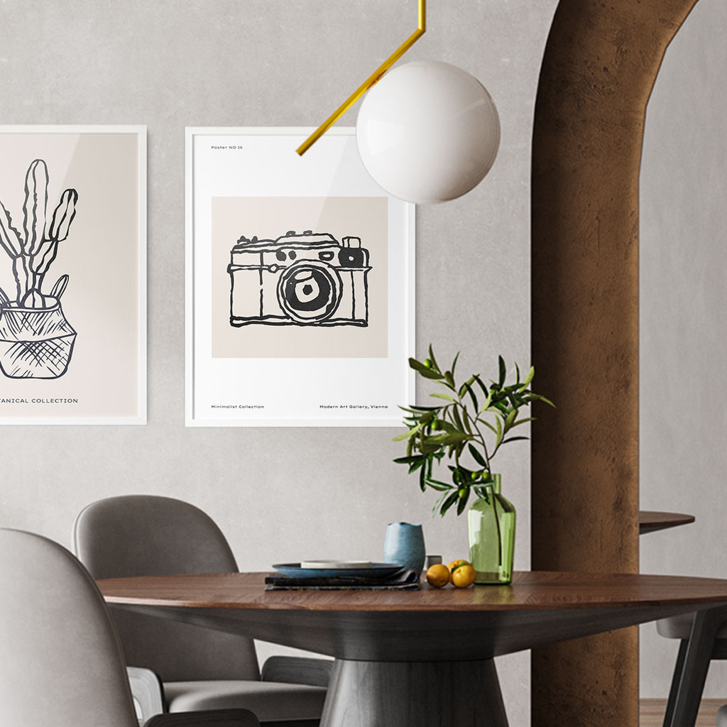 Minimalist Collection, Vintage Camera