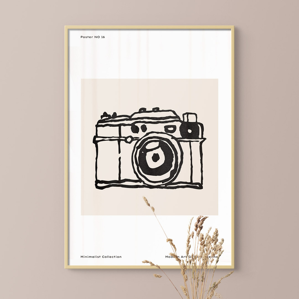 Minimalist Collection, Vintage Camera
