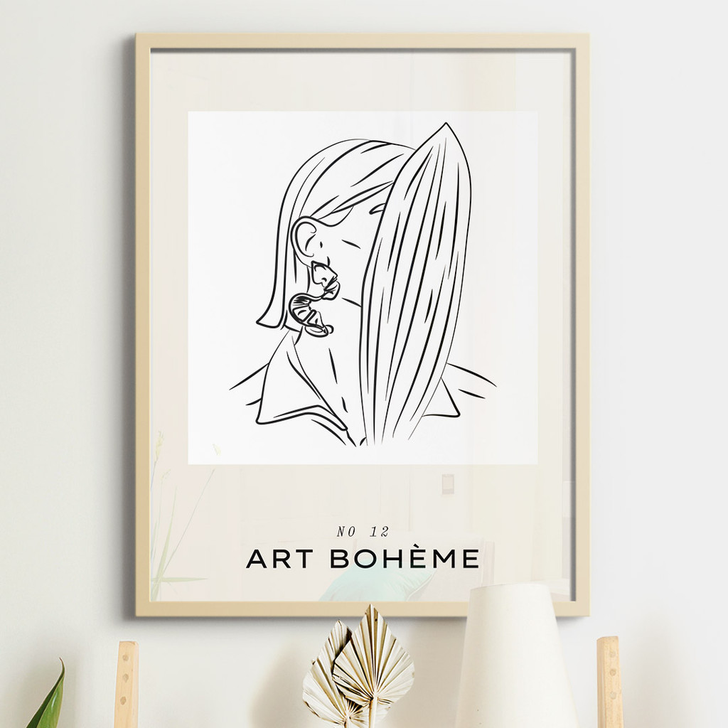 Boheme, Line Art No. 12