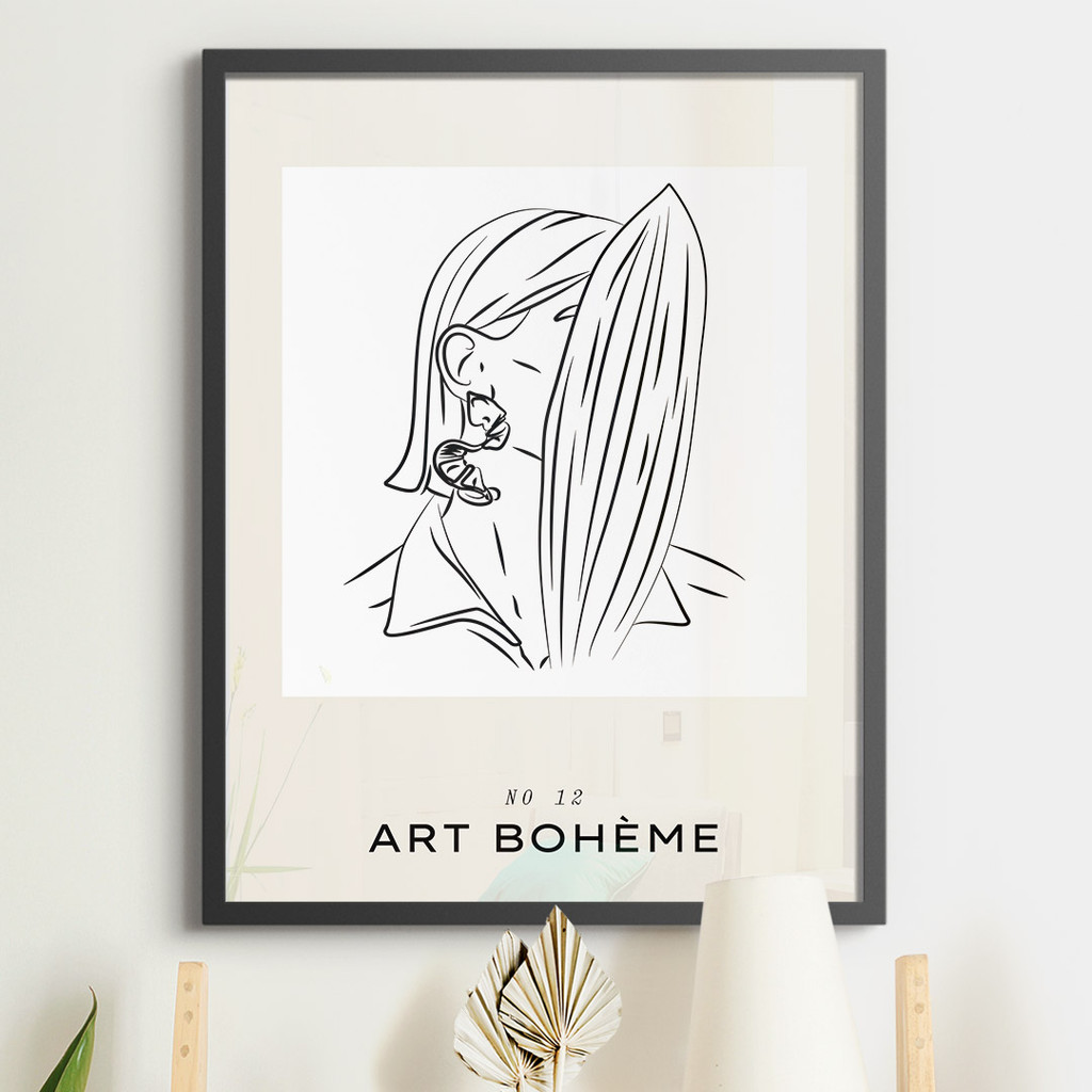 Boheme, Line Art No. 12
